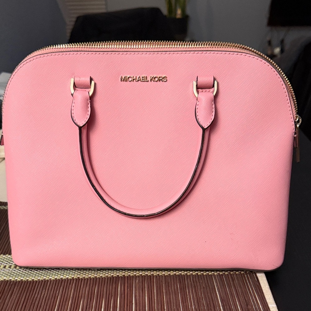 Michael Kors Pink Satchel Bag
